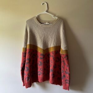 EASEL | Oversized Sweater - M